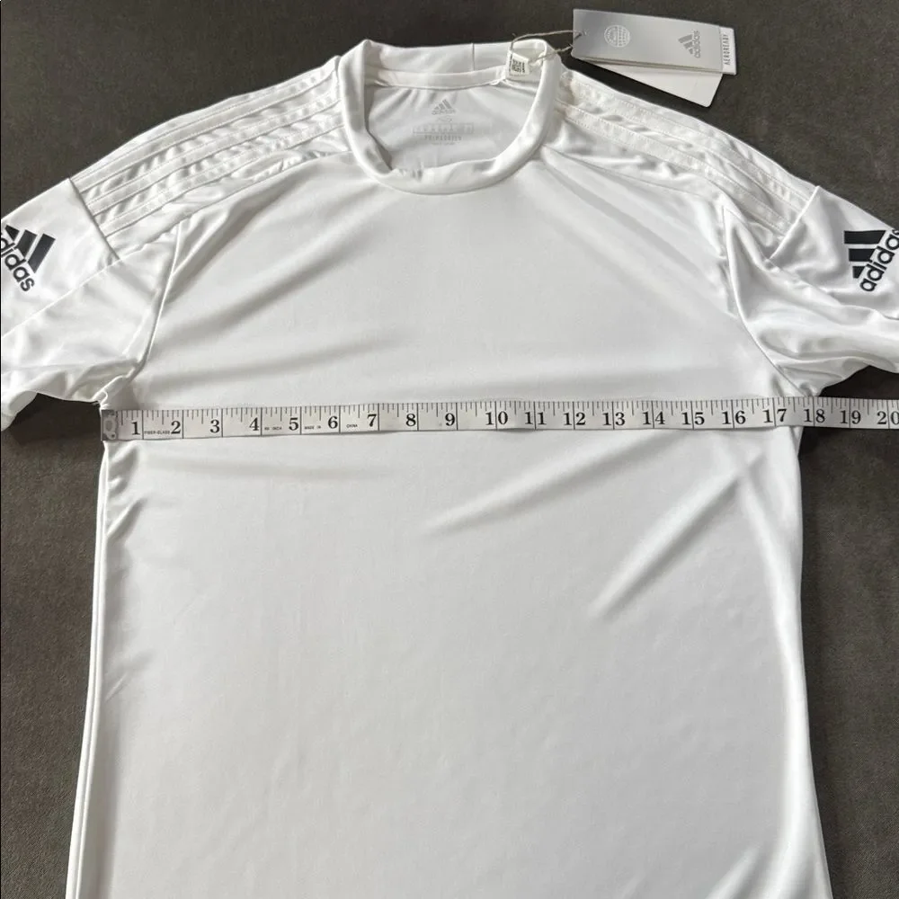 Adidas Men’s White Short Sleeve T-Shirt Squadra 21 Jersey Size XS NWT